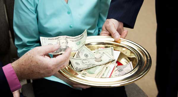 Should the church receive tithe of a dirty gain?