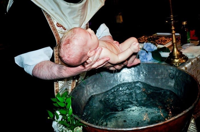 What does the Bible say about children's christening?